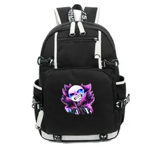 Undertale рюкзак Sans Холст Школьные сумки Frisk сумка на плечо дорожные сумки ноутбук рюкзак для детей