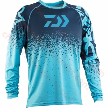 

2019 DAIWA Men Fishing Clothing Ultrathin Sunscreen Long Sleeve Anti-uv Breathable Coat Summer Fishing Shirt Size XS-5XL Jacket