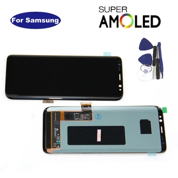 

For Samsung Galaxy S8 Lcd Display S8 plus G950 G950F G955fd G955F G955 Replacement LCD Touch Digitizer Assembly