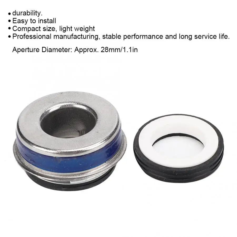 28mm/1.1in ATV Water Pump Machanical Seal Cover Cap Fits for ATV LT250R QuadRacer 250 2x4 1985-1992
