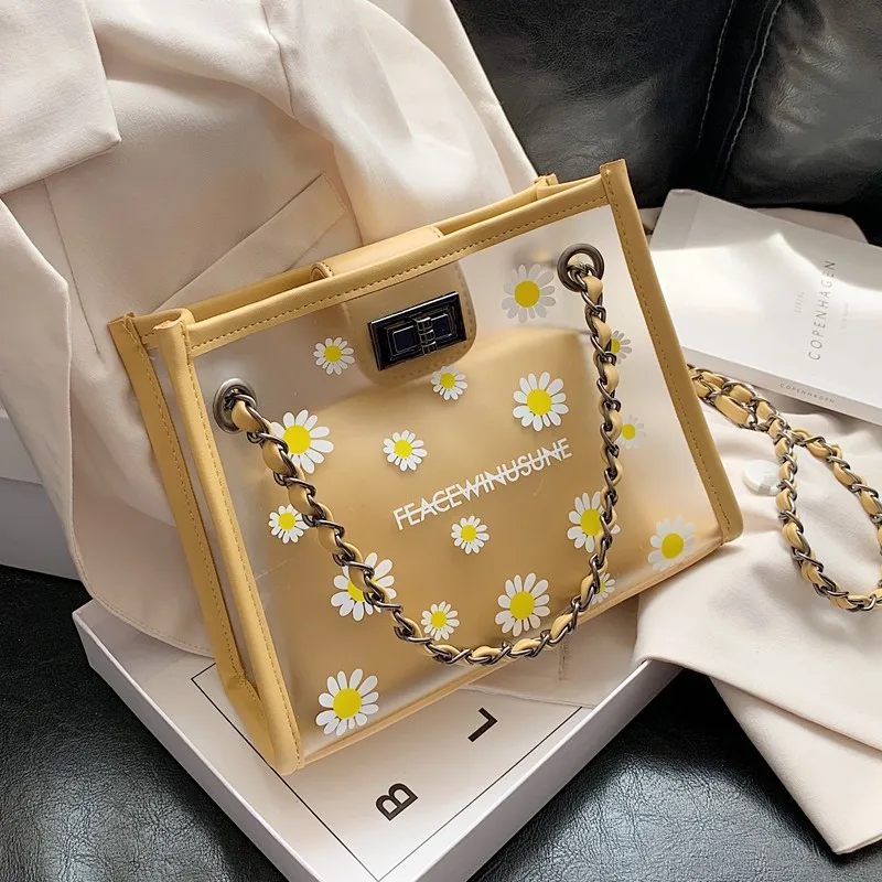 2021 Trendy New Women Transparent Bag 