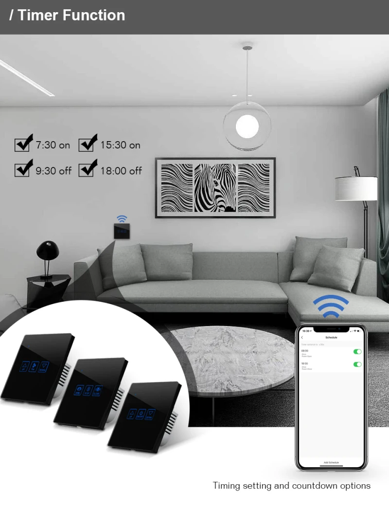 EU ǥ Ʈ ġ ġ Ʈ //Ŀư ġ 100V-240V Alexa Google Ȩ Zigbee 3.0 Tuya/Smart Life