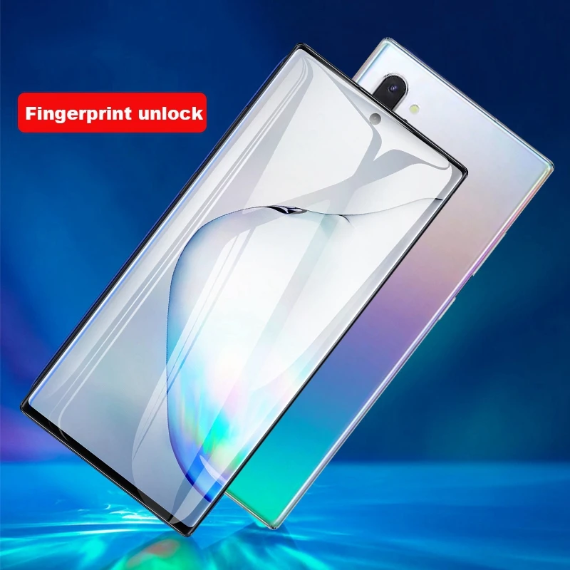 Закаленное стекло для Samsung Galaxy Note 10 Plus Защитная пленка экрана 9 8 7 6 M10 M20 M30 M50