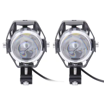 

2PCS 12V Retro Motorcycle LED Headlights CP106 Driving Spotlights Headlamp Moto Spot Head Light Lamp Waterproof Dust-proof