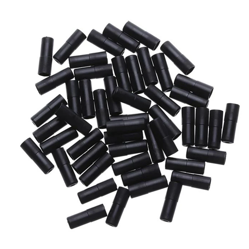 Black Plastic Bike Cable Caps MTB Bicycle Brake Outer Cable End Caps