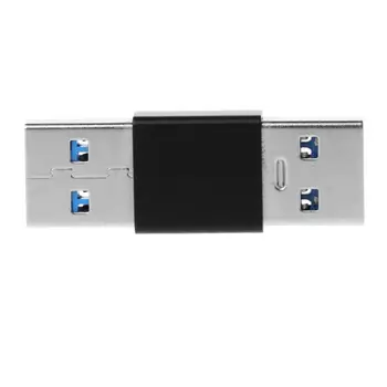 

High Speed USB 3.0 Male to Male M-M Extender Adapter Gender Changer Connector Coupler R2JB