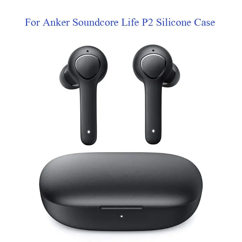 Противоударный силиконовый чехол защитный с полным покрытием для Anker Soundcore Life P2 |