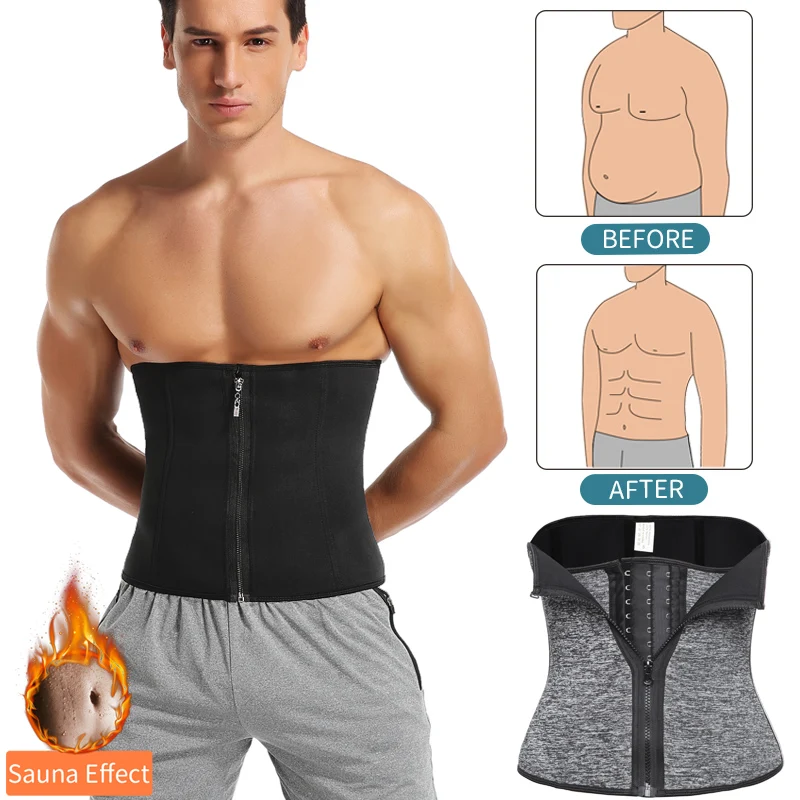 Pria Pinggang Pelatih Pelangsing Tubuh Pembentuk Penurunan Berat Badan Korset Pemodelan Sabuk Perut Pembentuk Keringat Pemangkas Sabuk Mengurangi Slim Korset Pembentuk Aliexpress