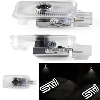 

2Pcs LED Car Door Welcome Light Laser Logo projection ghost light For SUBARU Forester Outback legacy Impreza XV Auto parts
