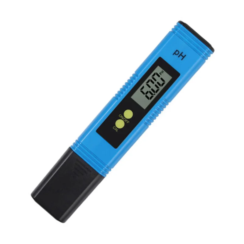 LCD Digital Electric PH Meter Pen Tester Portable Pocket Hydroponics Aquarium Water Monitor Analyzers automatic calibration