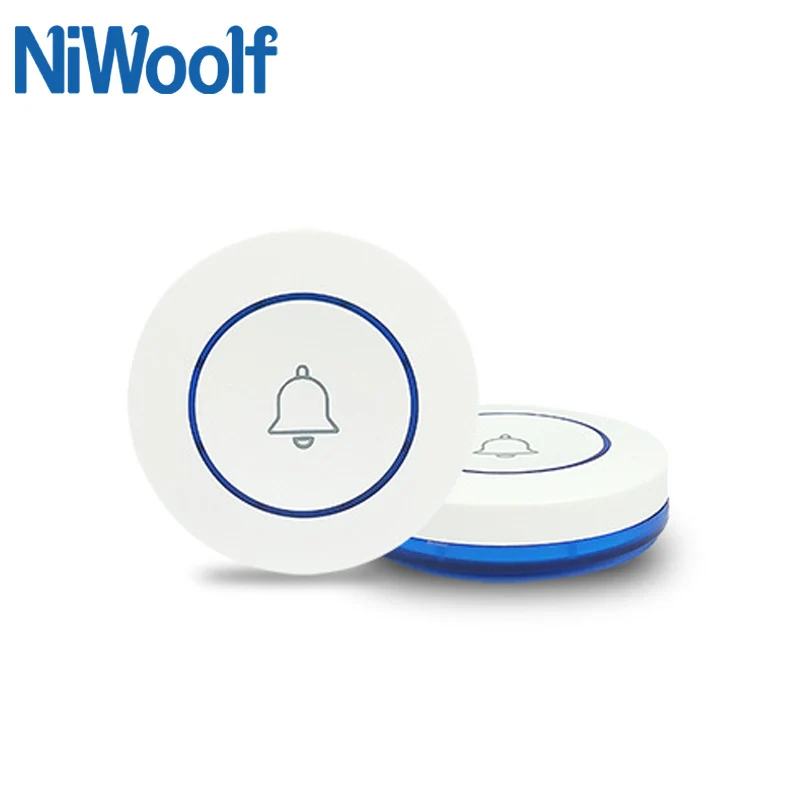 433MHz Wireless Doorbell Button / SOS Button Compatible With Our Smart Home Security Alarm System