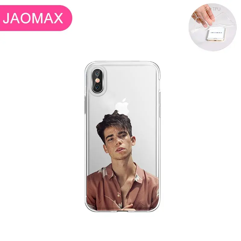 Прозрачный мягкий силиконовый чехол Jaomax Cameron Boyce для iPhone 11 5S SE 6 S 7 8 Plus X Xs Max Xr Чехлы