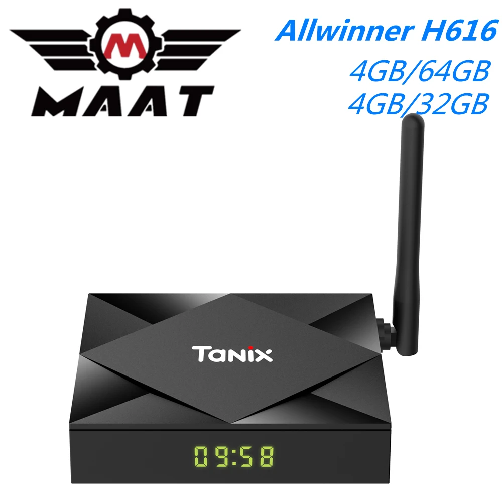 TX6S предпродажа 4 ГБ DDR3 32 Гб 64 Гб Rom ОС Android 10 Allwinner H616 Smart tv Box четырехъядерный 2,4G/5 ГГц двойной Wifi 4K H.265 телеприставка
