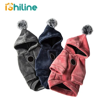 

Pet Clothes for Small Medium Dogs Puppy Hoodies Coat Spring Sweatshirt Dog Outfits Fashion Pet Bulldog Pug Warm Hoodies Clothes