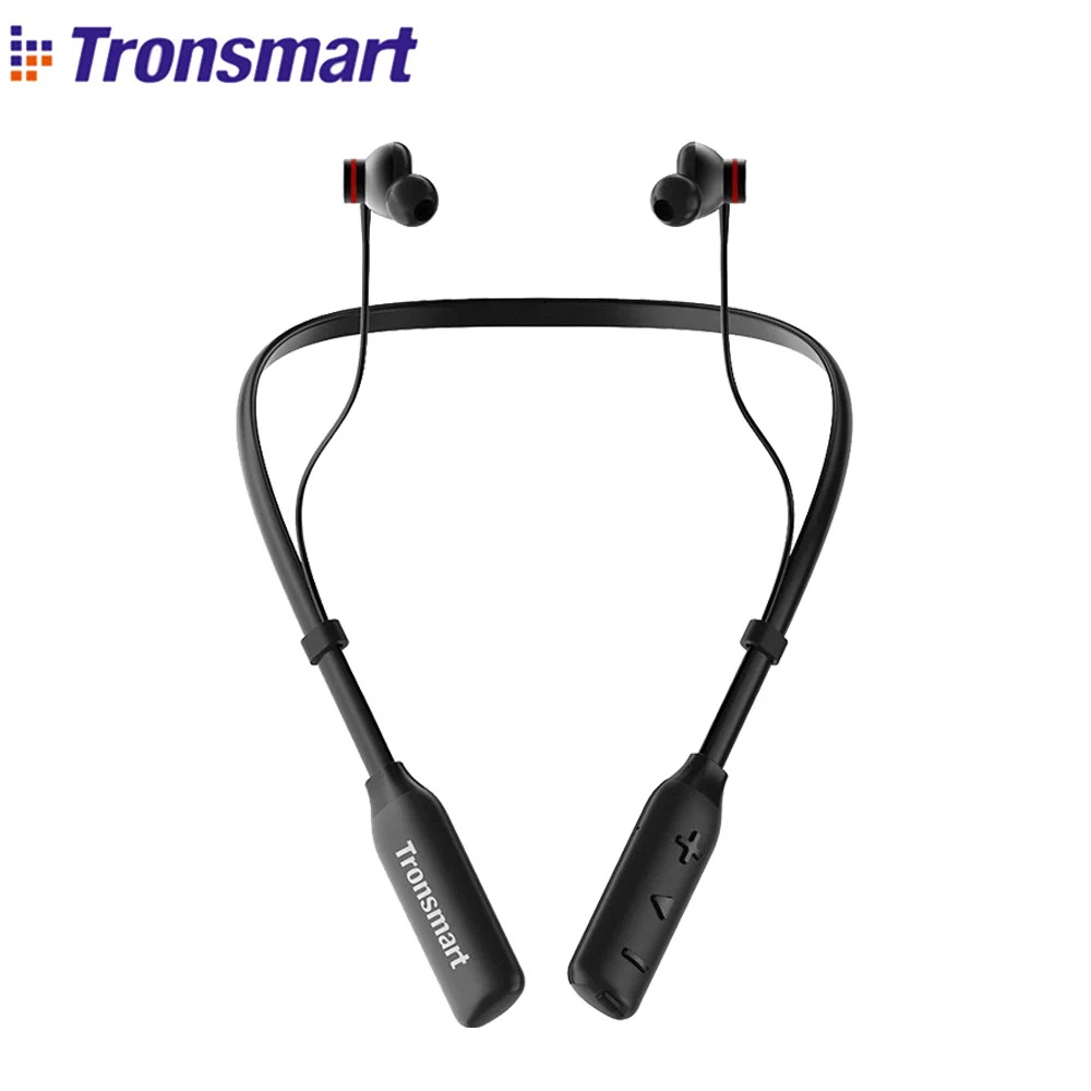 【Qualcomm Chip】Tronsmart Encore S2 Plus Bluetooth 5.0 Earphones Wireless Headset Voice Control Deep Bass cVc 6.0 24H Playtime |
