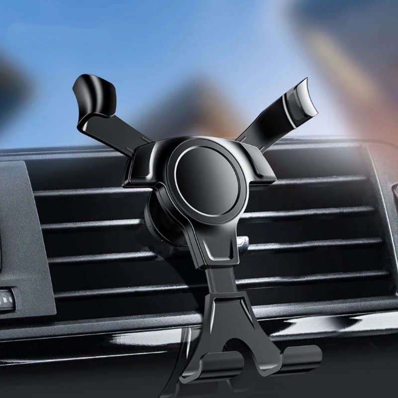 Универсальный автомобильный держатель для телефона в держатель на вентиляционное отверстие автомобиля Стенд нет магнитный держатель для мобильного телефона для iPhone смартфона гравитационный кронштейн