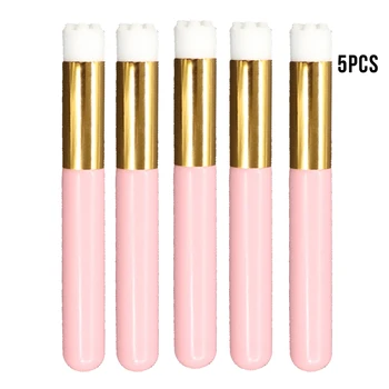

5pcs/lot Eyelash Cleaning Brush Eyebrow Nose Blackhead Cleaning Brushes Lash Shampoo Brush Professional Eyelash Extensions Tools