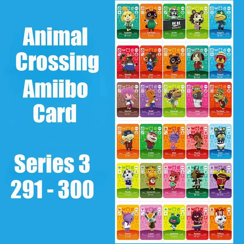 series 3 amiibo cards animal crossing