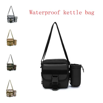 

outdoor climbing nylon cloth camouflage multi-function tactical package water-resistant scratch-resistant with kettle bag