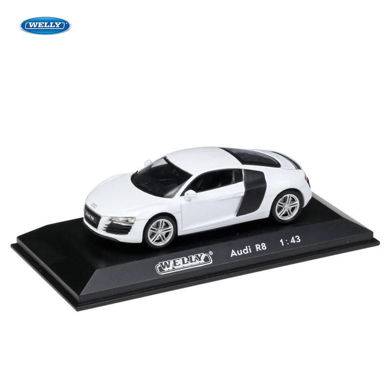 

WELLY 1:43 Audi R8 car alloy car model simulation car decoration collection gift toy Die casting model boy toy