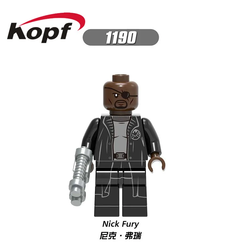 1190 20Pcs No Box 20 шт. строительные блоки Человек-паук фильм далеко от дома кирпичи гидро-человек Питер Паркер загадочные Фигурки игрушки подарок для детей X0249 - Цвет: 1190 20Pcs No Box