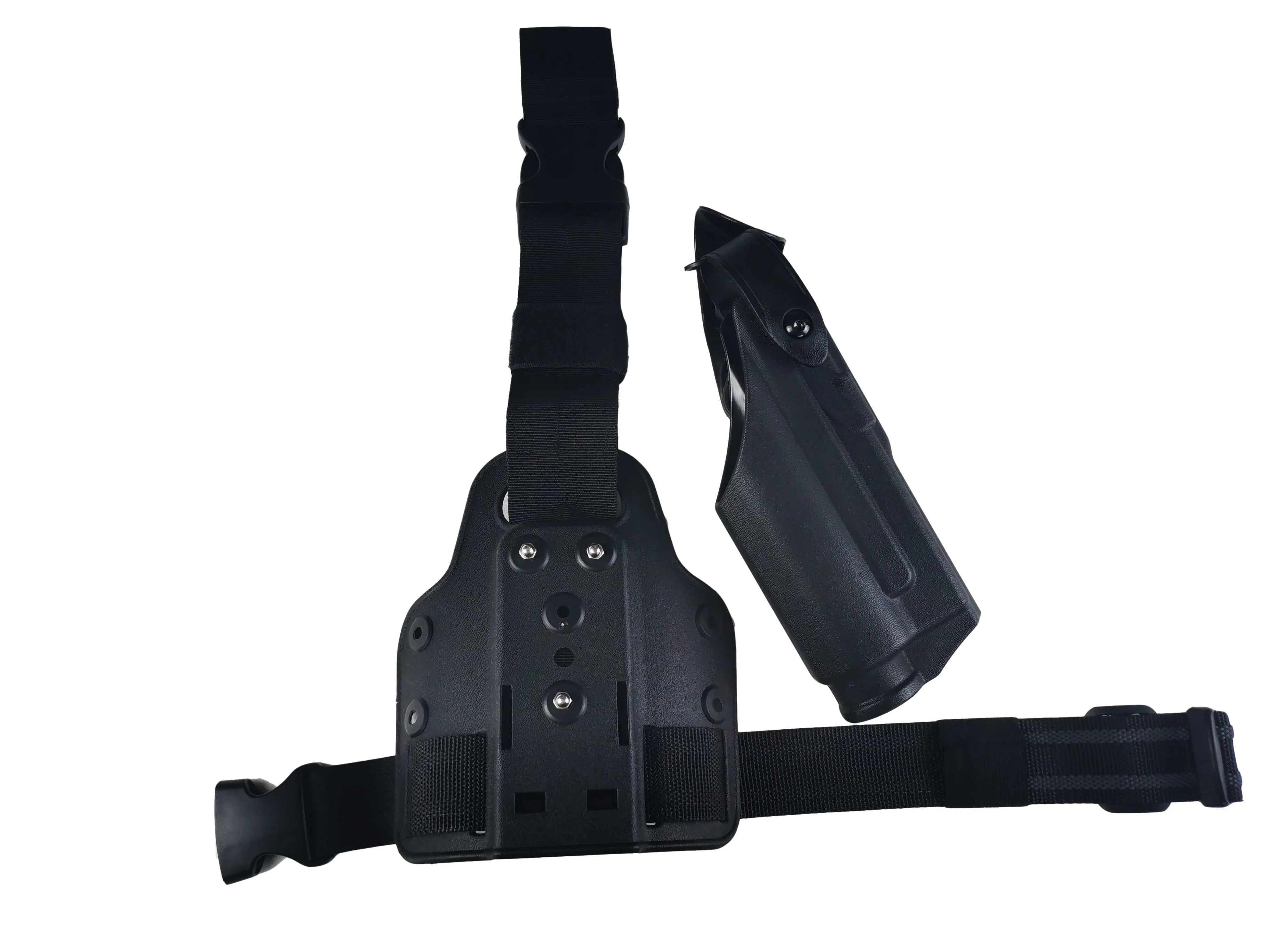 Airsoft Safarilands пистолет Glock17 19 22 23 31 Ремень Кобуры вспышка светильник для правой руки использовать ножной кобура светильник подшипник glock кобура