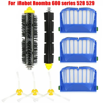 

Replacement Parts Kit For IRobot Roomba 600 Series Vacuum Filter Brush Cleaner Suitable For IRobot Roomba 600610620650 Series