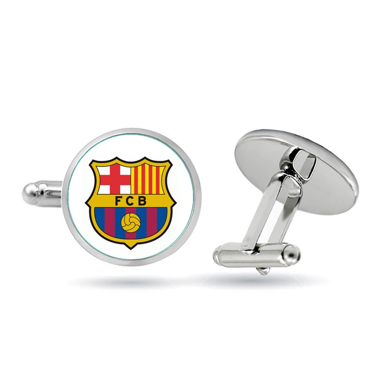 new Factory direct football club team logo shirt cufflinks cross-border creative hot sale