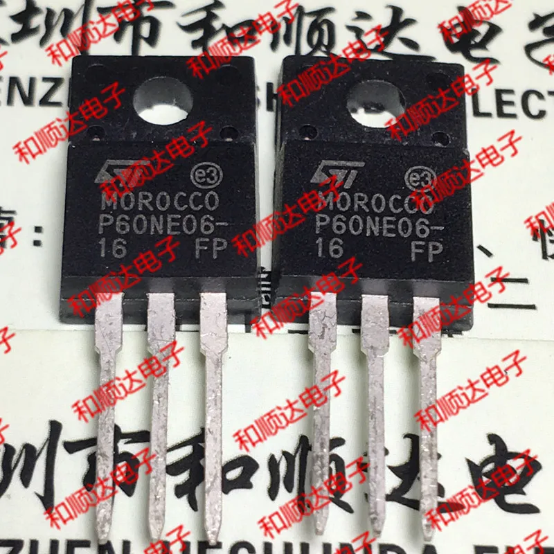 10 шт./лот P60NE06-16 STP60NE06-16 новые имеющиеся TO-220F 60V 60A
