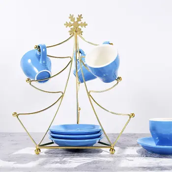 

1Pc Christmas Tree Cup Holder Decorative Mug Rack Cup Rack Christmas Cup Holder Kitchen Supply Cup Holder for Decor Xmas Home
