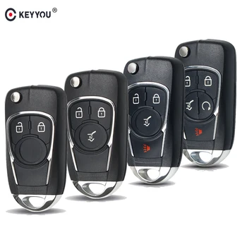 KEYYOU 2/3/4/5 Bottoni Modificato A Distanza di Vibrazione di Chiave Dell'automobile Borsette Per Chevrolet Cruze Per VAUXHALL OPEL Insignia astra J Zafira C 2