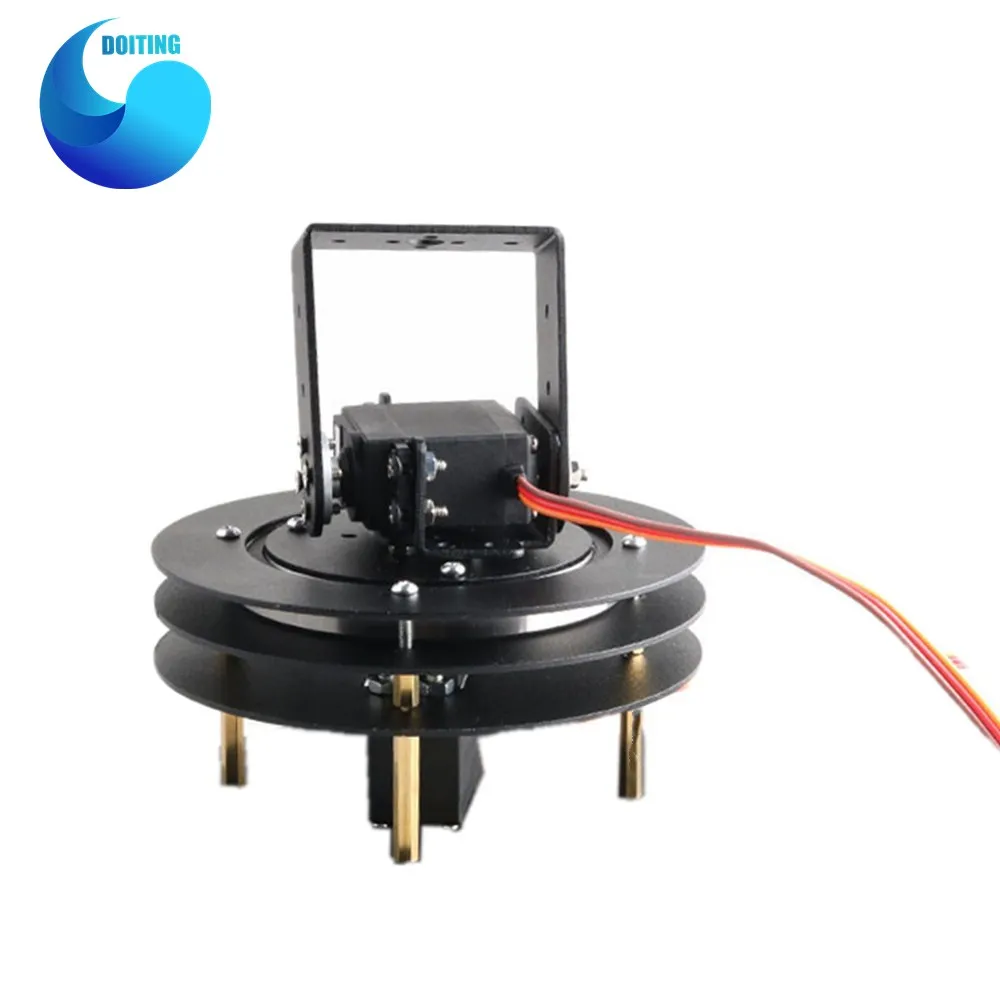 金属2自由度数字舵机旋转云台3_副本_副本