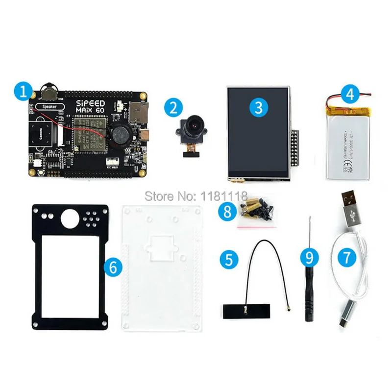 Sipeed maixduai макетная плата Maix Go Aiot разработчик комплект совместим с arduino полное сочетание готов к работе