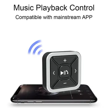 

Car Steering Wheel Remote Control Button Hands-free Wireless Car Remote Control Hands-free Controller