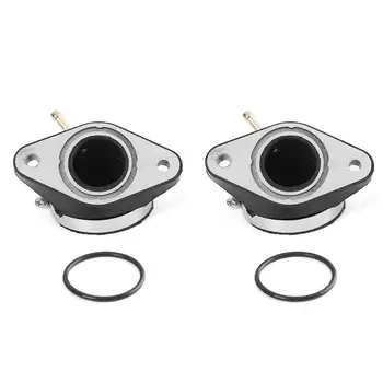 

2pcs Carburetor Carb Intake Manifold Boots for Yamaha XV400 XV500 XV535 Virago Elaborate Manufacture Prolonged Durable