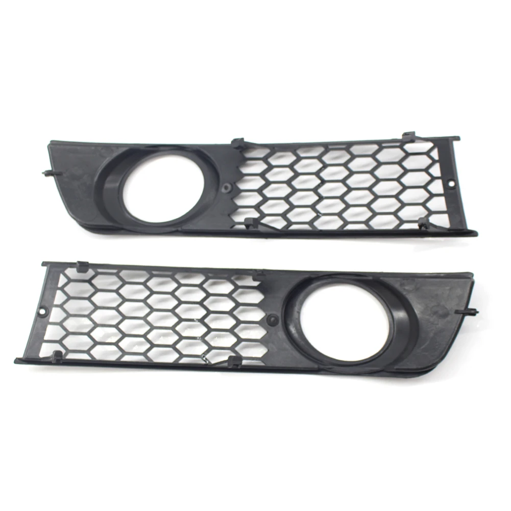 2 шт. Передняя Нижняя часть автомобиля противотуманная фара решетка гриль бампер