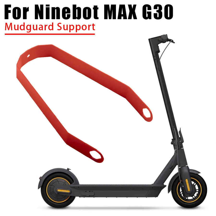 Garde-boue Arrière De Rechange Pour Trottinette électrique Ninebot Max G30 – ABS Noir, Dimensions 31,5x11x4 Cm - 9