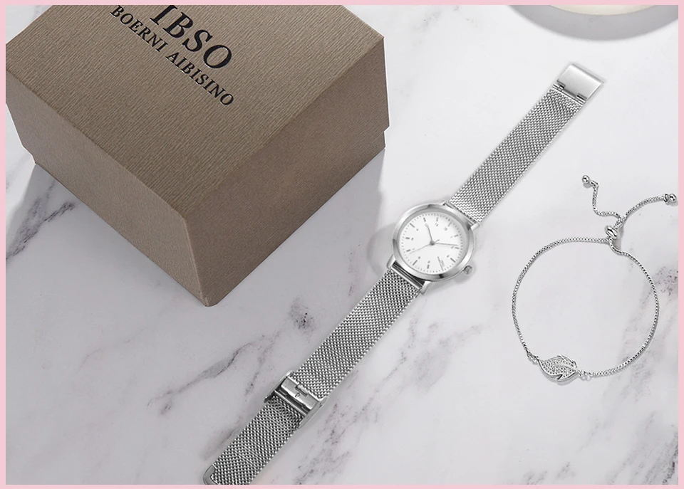 Luxury Bracelet Watches Set For Women Fashion Geometric Bangle Quartz Clock Ladies Wrist Watch women gift