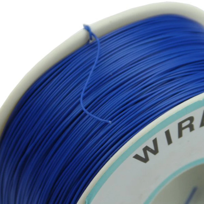 0 25 мм провода оберточная проволока 30AWG кабель 305 м Новый (синий)|Электрические