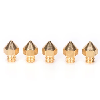 

10pcs/lot Brass 0.4mm Extruder Nozzle Print Head For MK8 Makerbot Prusa I3 3D Printer