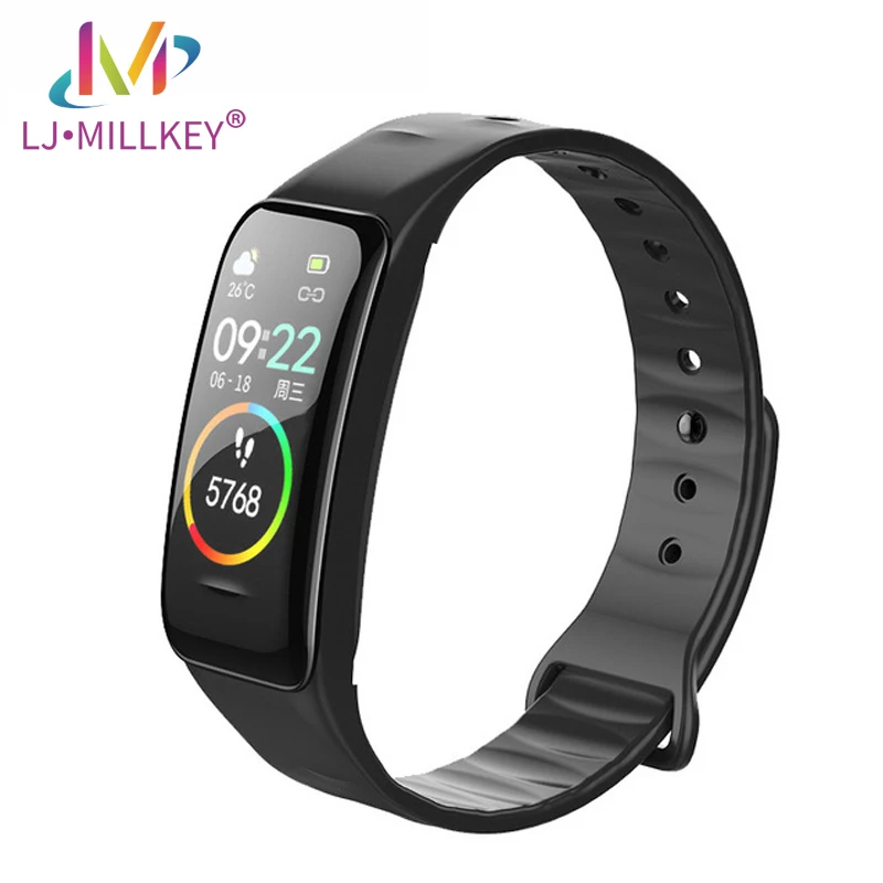 

Casual Fashion Smart Watch Color Screen Bracelet Smart FitnessTracker Heart Rate Blood Pressure Monitor Wristband Band