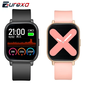 

Pedometer Fitness P8 Smart Watch Sports Ip68 Waterproof Smart Watches Heart Rate Blood Pressure Android SmartWatch Men/Women