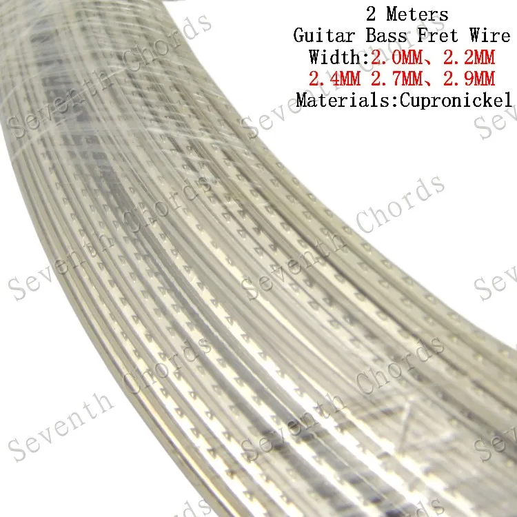 Big Deal Fingerboard Guitar Fret-Wire Cupronickel Electric 2-Meters 85ZXzld6l