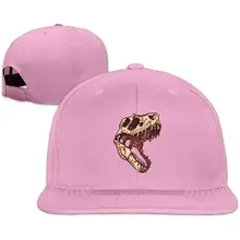 HNYL череп динозавра Snapback Кепка плоская бейсболка Регулируемая простая пустая Кепка s