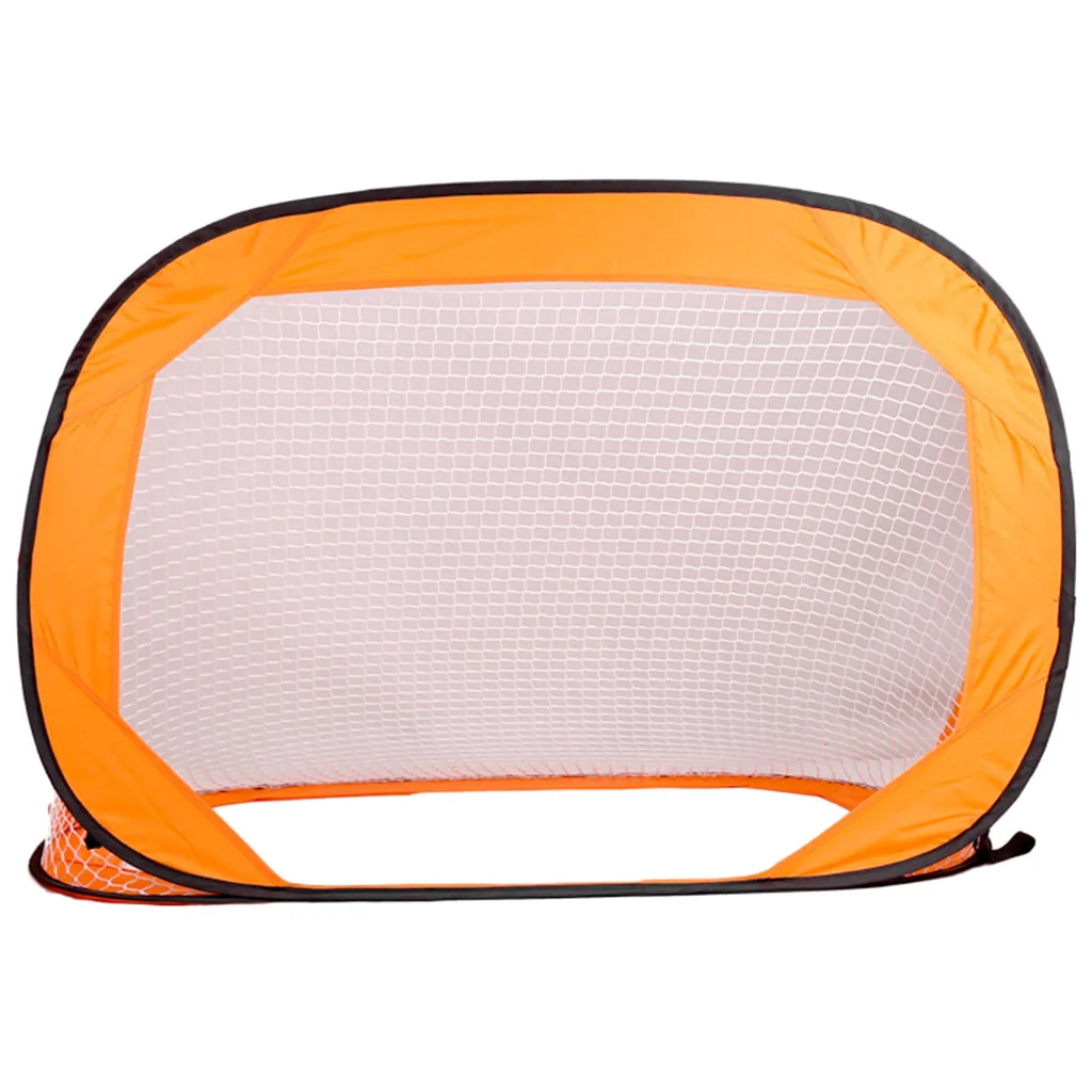 

Orange Portable Football Soccer Goal For Kids Children Sport Play