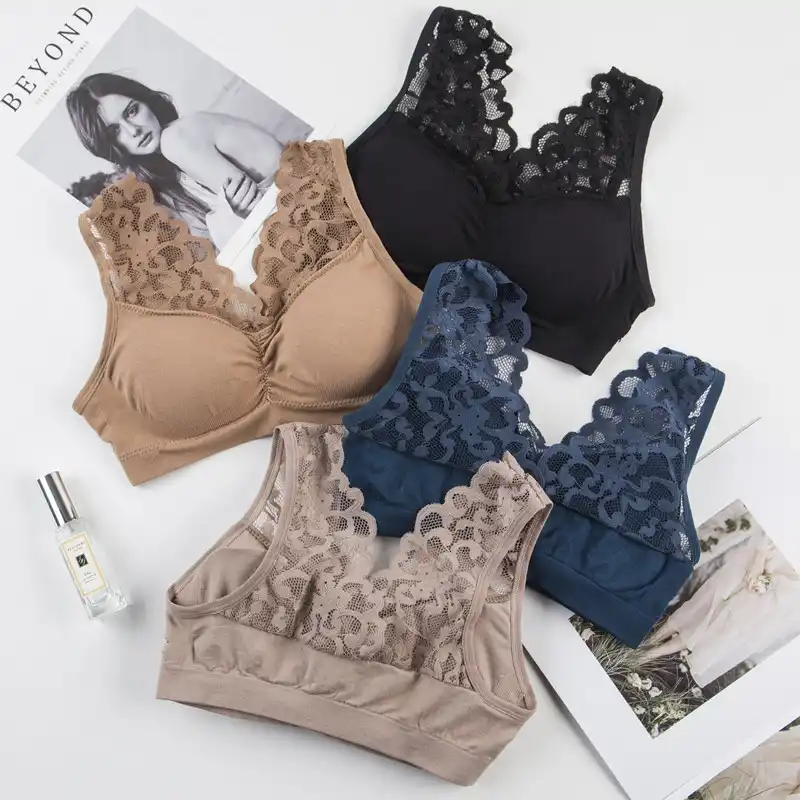 lace floral bralette