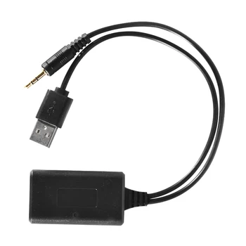 

Universal Car 12V bluetooth Module Adapter Wireless Radio Stereo AUX-IN Aux Cable Adapter USB 3.5MM Jack Plug Adapter