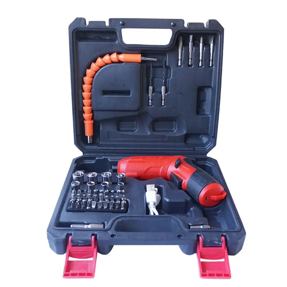 47 шт./компл. электрическая дрель фотоэлектрическая отвертка перезаряжаемая