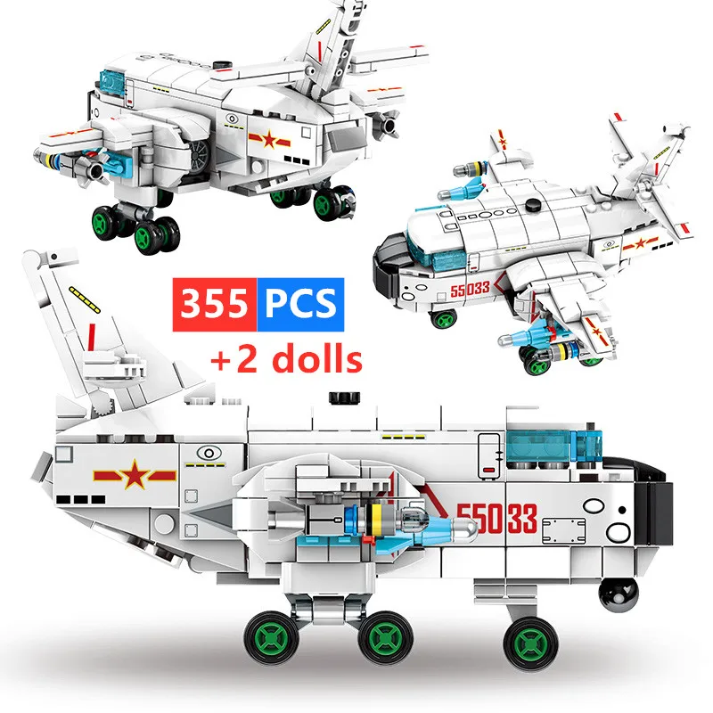 

2020 SEMBO Blocks Technic Miniature Aircraft Fighter Mini Blocks H-6K City Building Blocks Bricks Model Kit Toys For Boys Gift