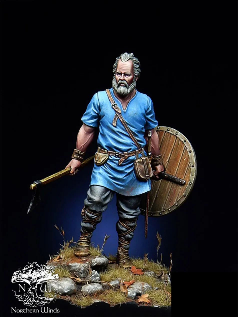 1/35 Scale Model Resin Kit Viking Warrior Assembly Models Figure Resin